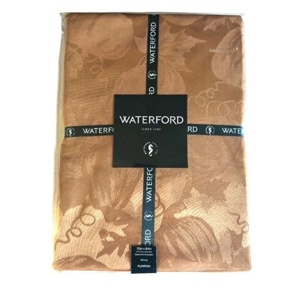 Waterford linens pumpkin